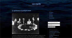 Desktop Screenshot of les-esprits.com